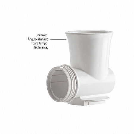 Tupperware Funil Fusion Master Sistem Branco