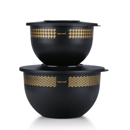Tupperware Kit Tigela Murano Moda 2 Pecas 2,5L e 4,3L