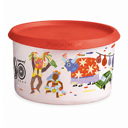 Tupperware Pote Master Brasil Magico 1,5 Litros