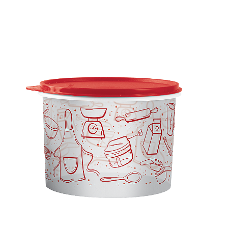 Tupperware Tupper Caixa Receitas 1,7 Litros