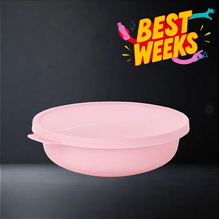 Tupperware Tigela Aloha 450ml Rosa