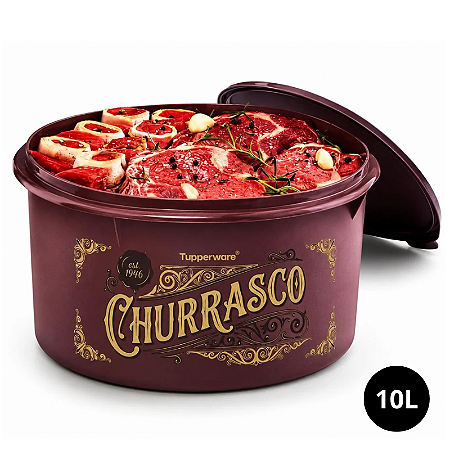 Tupperware Porta Tudo Churrasco Supremo 10L
