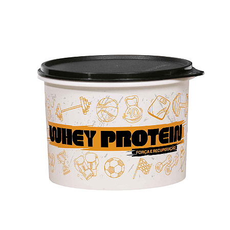 Tupperware Caixa Whey Dose Diaria 1Kg
