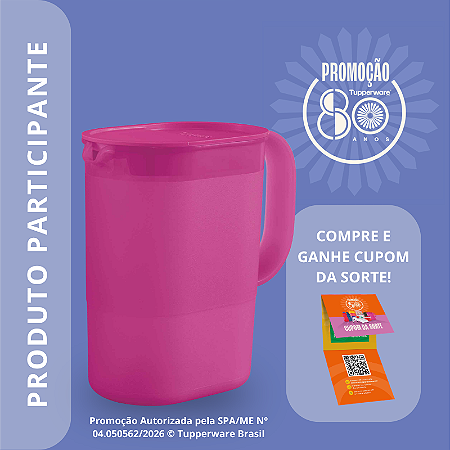 Tupperware Jarra Ideal 1 Litro Beijo