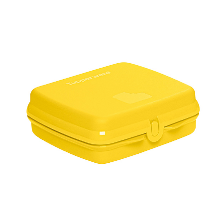 Tupperware Porta Lanche Amarelo