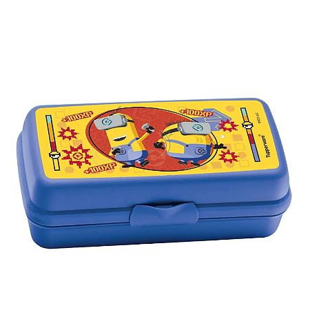 Tupperware Porta Sanduíche Retangular Minions Gamer