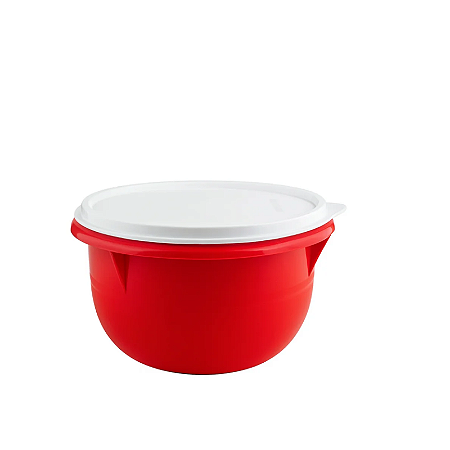 Tupperware Tigela Batedeira 1 Litro Vermelha
