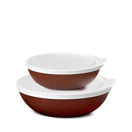 Tupperware Kit Tigela Allegra Eco 740ml + 1,5 Litros