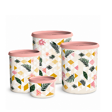 Tupperware Kit Instantâneas Magica Jardim Vestical 4 Pecas