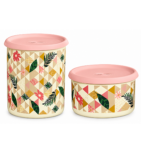 Tupperware Kit Instantâneas Magica Jardim Vestical 2 Pecas
