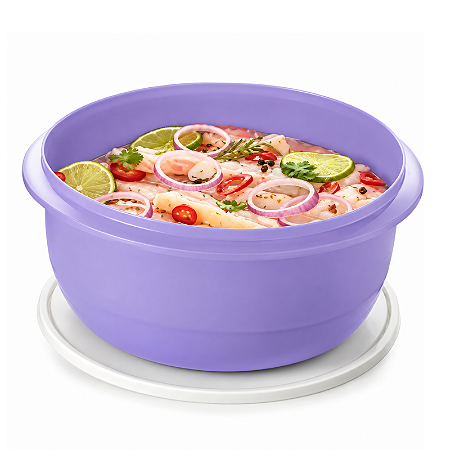 Tupperware Tigela Batedeira Geração II Lilas 6 Litros