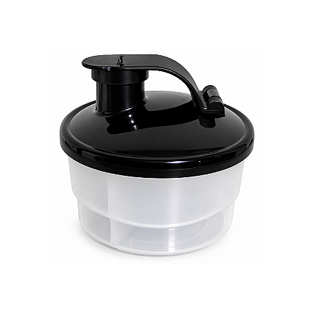 Tupperware Dosador de Leite em Pó Tampa Preta