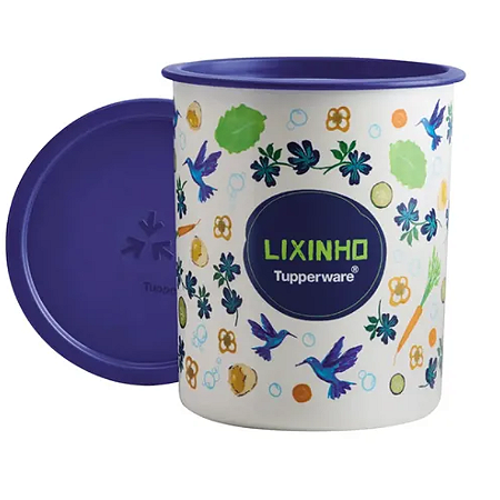 Tupperware Lixinho de Pia Floral 3,3 Litros