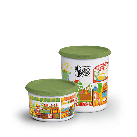 Tupperware Kit Instantâneas Brasil Magico 3,3L + 575ML