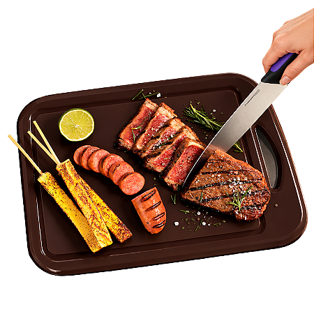Tupperware Tábua de Corte Policarbonato Marrom