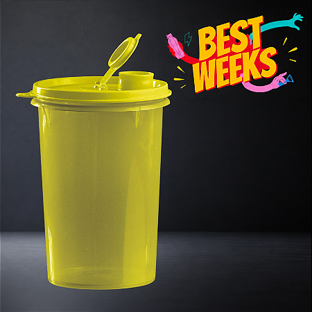 Tupperware Guarda Suco Redondo 1 Litro Verde
