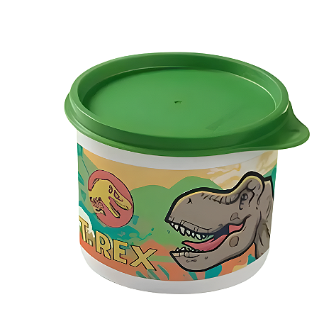 Tupperware Redondinha Jurassic World T. Rex 500ml