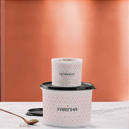 Tupperware Kit Tupper Caixa Simone Mendes 2 peças