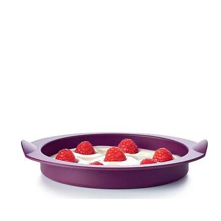 Tupperware Mini Forma de Silicone Redonda 440ml Importada