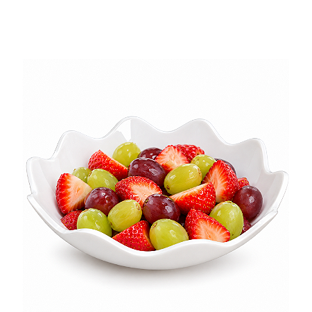 Tupperware Fruteira Floresta Policarbonato Branca