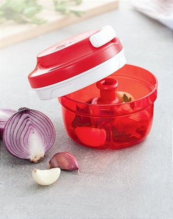 Tupperware Turbo Chef 300ml Vermelho Policarbonato