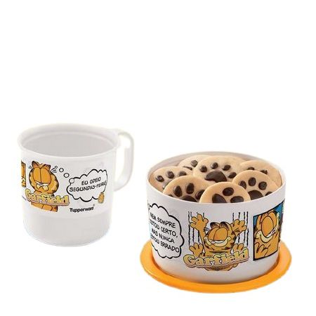 Tupperware Mini Instantânea Slim e Caneca Garfield