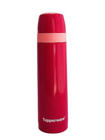 Tupperware Garrafa Térmica Portátil 500ml Rosa