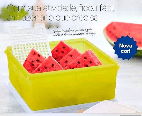 Tupperware Super Caixa 10 Litros Amarela