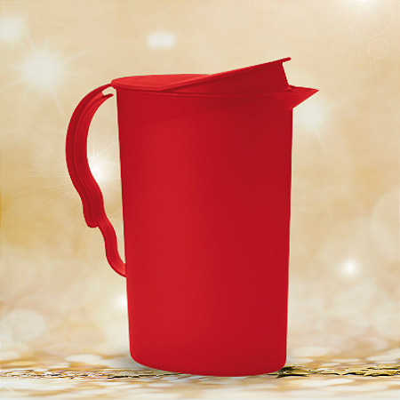 Tupperware Jarra Murano 2 Litros Vermelha