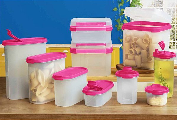 Tupperware Conjunto Modulares 10 Pecas