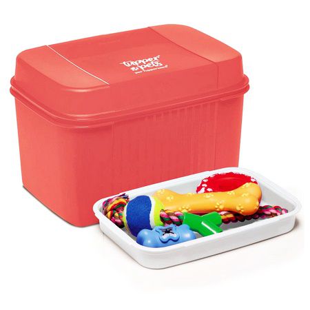 Tupperware Visual Box com Bandeja Pets 4,5 Litros