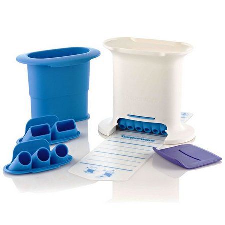 Tupperware Massa Express Branco e Azul