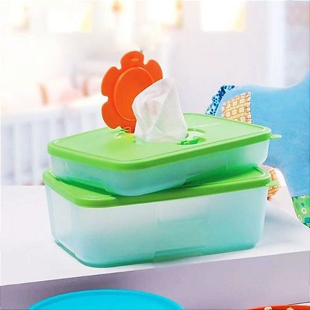 Tupperware Porta Lenços Retangular 1,5 Litros 1 Peca