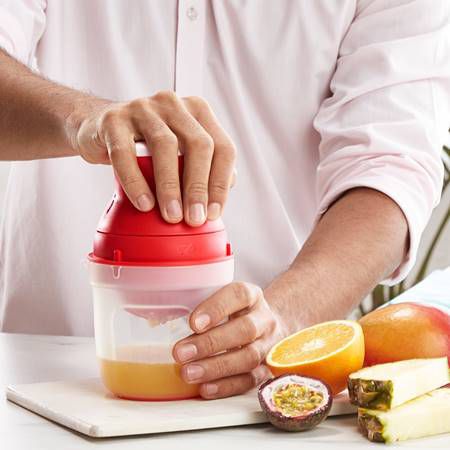 Tupperware Espremedor de Frutas Plus 300ml Vermelho