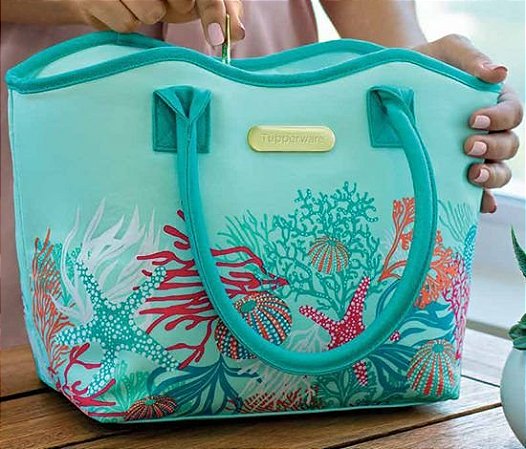 Tupperware Bolsa Térmica Fundo do Mar Importada