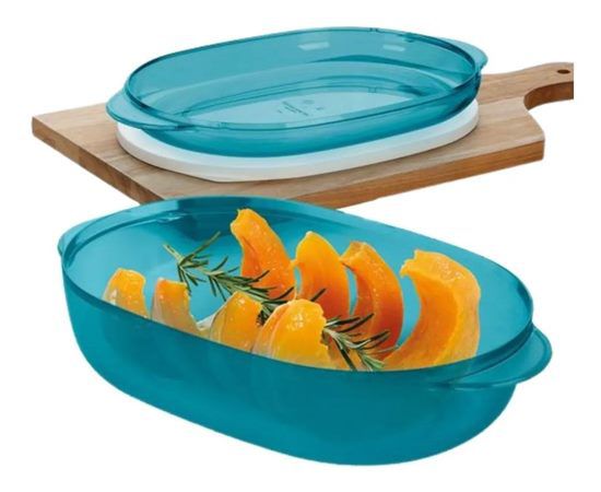 Tupperware Travessa Microplus Oval 1,5 Litros