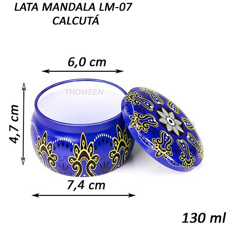 LATA VELA MANDALA 130 ml - LM-07 CALCUTÁ