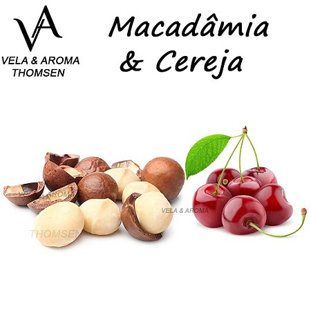 ESSÊNCIA MACADAMIA E CEREJA VA CANDLE