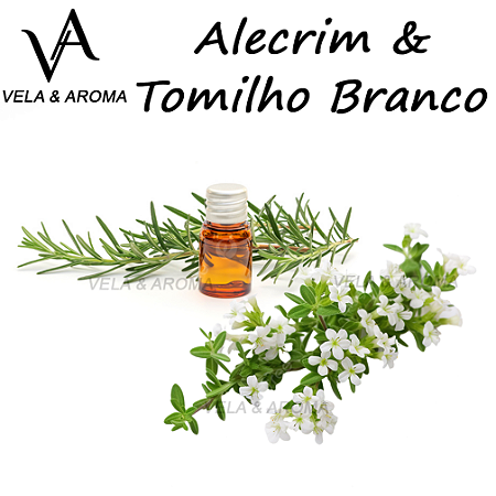 ESSÊNCIA ALECRIM E TOMILHO BRANCO VA CANDLE