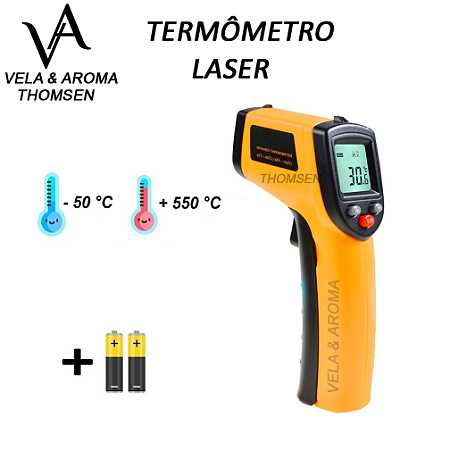 TERMOMETRO DIGITAL LASER
