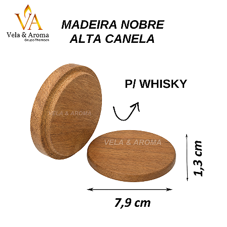 TAMPA MADEIRA WHISKY NOBRE ALTA - CANELA