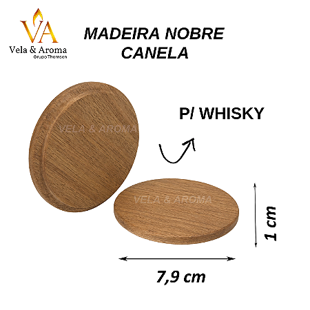 TAMPA MADEIRA WHISKY NOBRE - CANELA