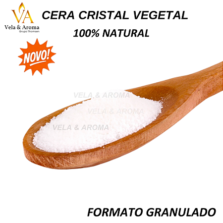 CERA CRISTAL VEGETAL - GRANULADA