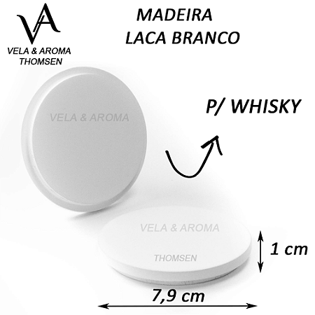 TAMPA MADEIRA WHISKY - LACA BRANCO