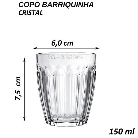 COPO BARRIQUINHA - 150 ML
