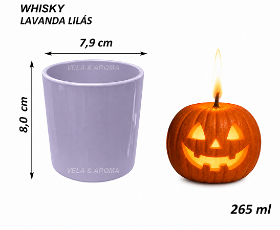 COPO WHISKY BRILHANTE - LAVANDA LILAS