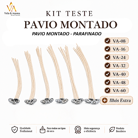 PAVIO TESTE PARAFINADO THOMSEN