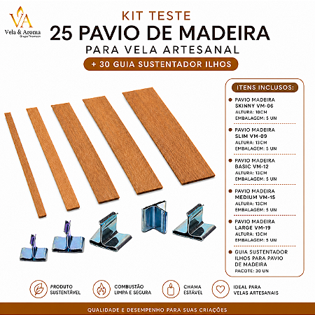PAVIO TESTE MADEIRA - THOMSEN