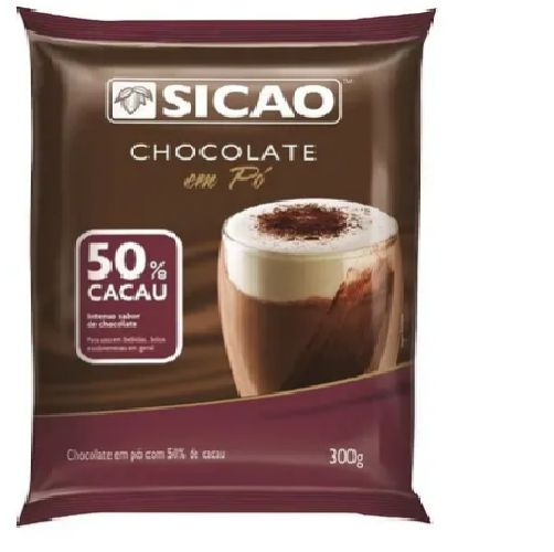 Achocolate Em Pó 50% Cacau Sicao 300g - Callebaut