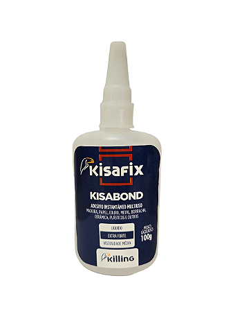 Cola Líquido Kisabond Extra Forte 100gr